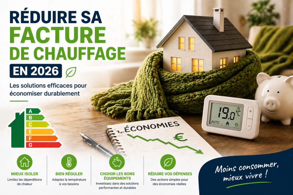 Réduire la facture de chauffage grâce à l’isolation et à la régulation thermique