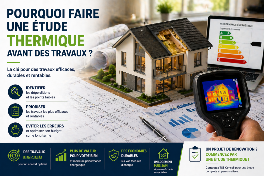 Étude thermique d’un logement avec analyse des déperditions